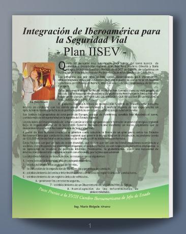 Integración Iberoamericana para la Seguridad Vial -Plan IISEV-